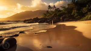 Seychellen Luxusstrand luxury beach