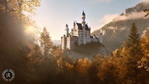 Schloss Neuschwanstein Wald Berge Die beste Urlaubsregion in Deutschland ist das Allgäu