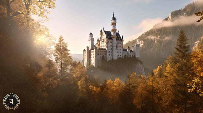 Schloss Neuschwanstein Wald Berge Die beste Urlaubsregion in Deutschland ist das Allgäu